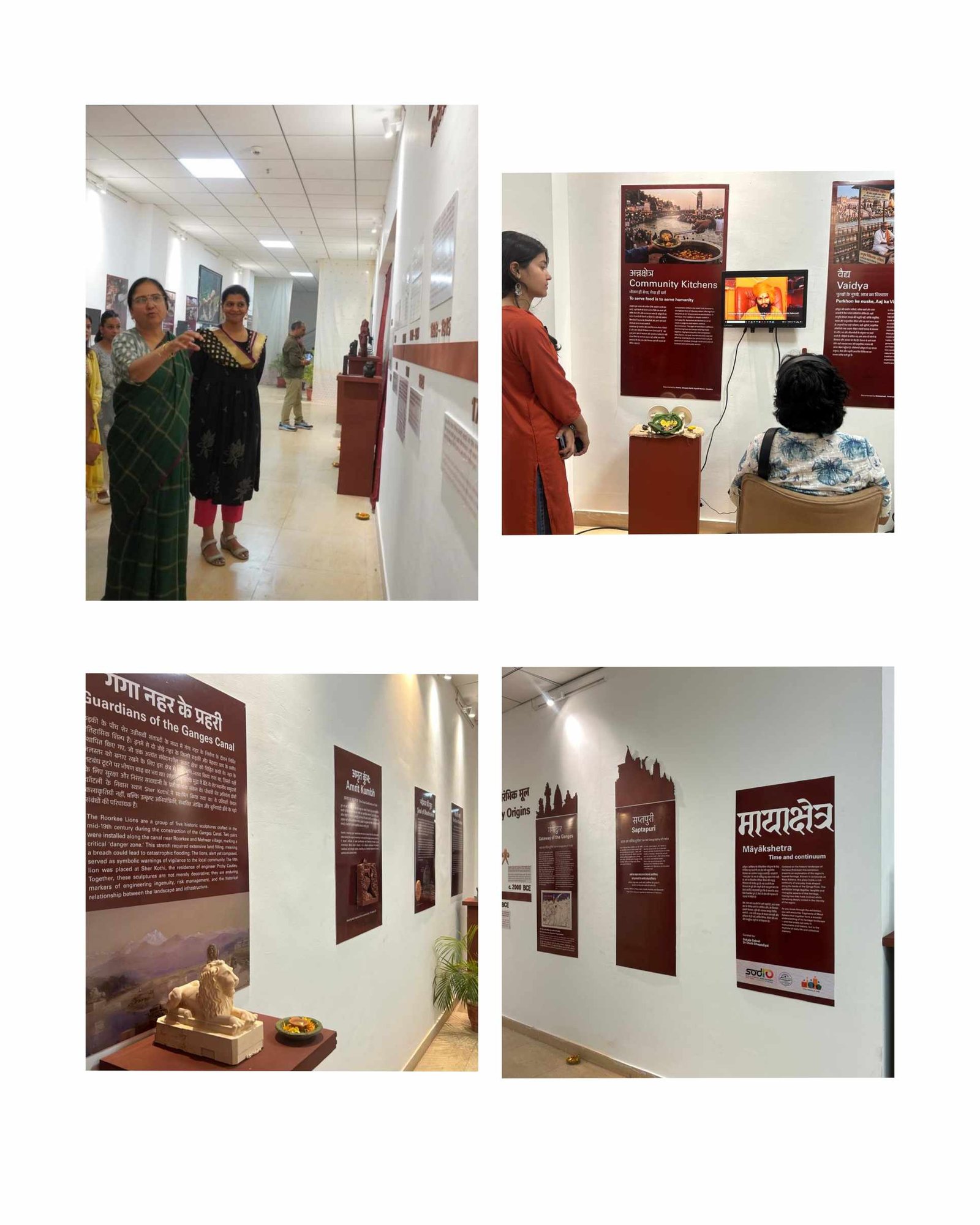दून यूनिवर्सिटी में “माया क्षेत्र: समय वार्ता” प्रदर्शनी का भव्य उद्घाटन, विरासत को मिला नया आयाम
