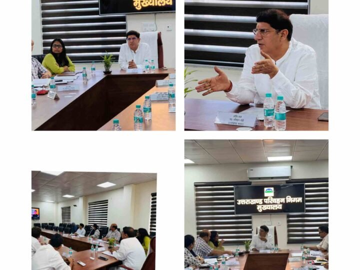 परिवहन मंत्री प्रदीप बत्रा का UTC मुख्यालय दौरा, यात्री सुविधाओं व सेवाओं में सुधार पर जोर