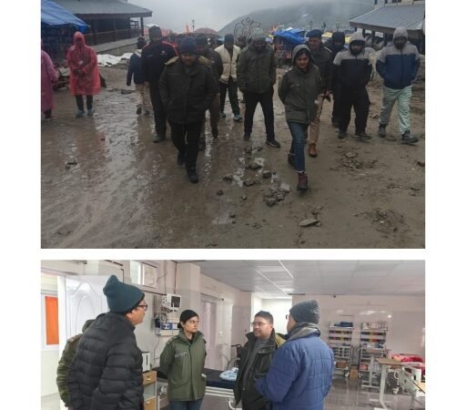 जिलाधिकारी और एसपी ने केदारनाथ धाम पहुंच यात्रा व्यवस्थाओं का लिया जायजा, अधिकारियों को दिए निर्देश