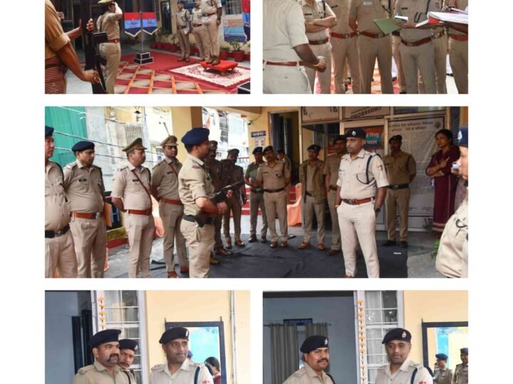 एसएसपी नैनीताल का तल्लीताल कोतवाली में वार्षिक निरीक्षण, चुस्त-दुरुस्त पुलिसिंग और शस्त्र प्रशिक्षण पर दिया जोर