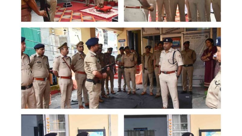 एसएसपी नैनीताल का तल्लीताल कोतवाली में वार्षिक निरीक्षण, चुस्त-दुरुस्त पुलिसिंग और शस्त्र प्रशिक्षण पर दिया जोर
