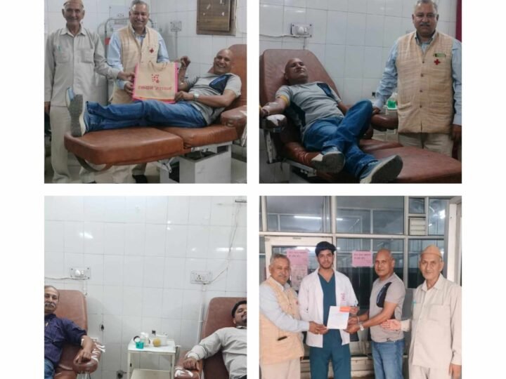 रेडक्रॉस एवं थैलेसीमिया दिवस पर दून मेडिकल कॉलेज में रक्तदान शिविर आयोजित