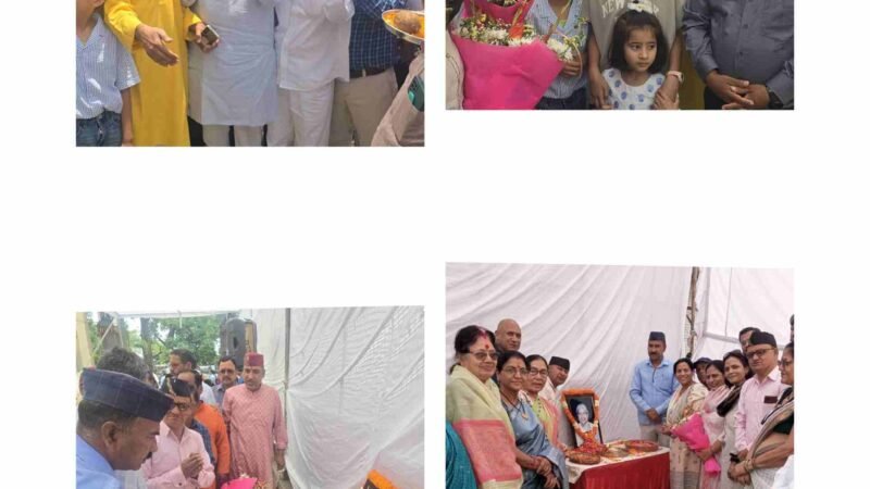 स्व. सुशीला बलूनी की पुण्यतिथि पर मेयर सौरभ थपलियाल ने किया स्मृति द्वार का लोकार्पण, आंदोलनकारियों ने दी भावभीनी श्रद्धांजलि