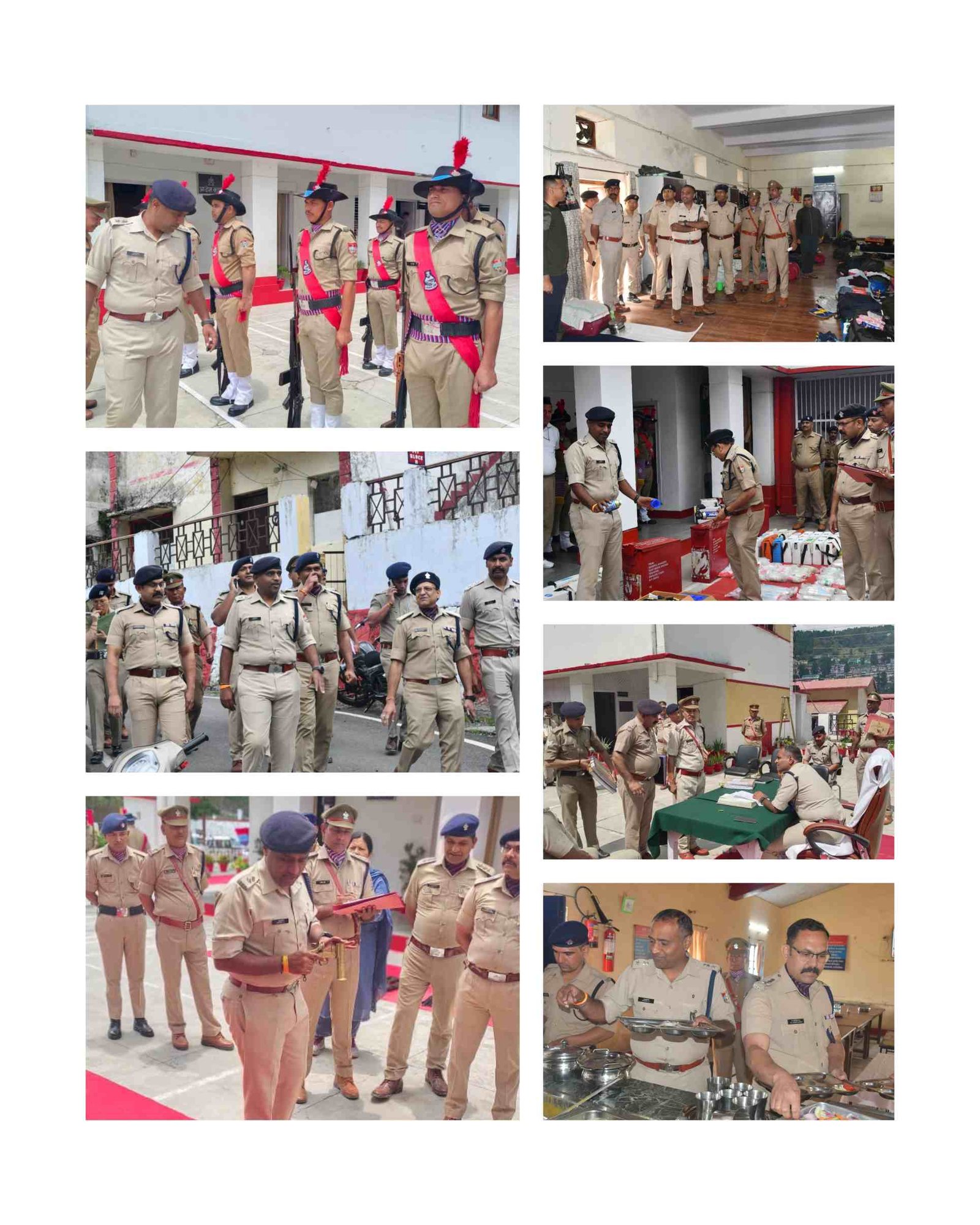 एसएसपी मंजूनाथ टी.सी. ने किया पुलिस लाइन नैनीताल का वार्षिक निरीक्षण, पुलिस कल्याण पर दिया जोर