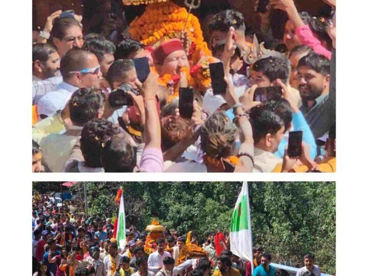 पंच केदार के चतुर्थ केदार रुद्रनाथ धाम के लिए रवाना हुई देव डोली, सोमवार को खुलेंगे कपाट