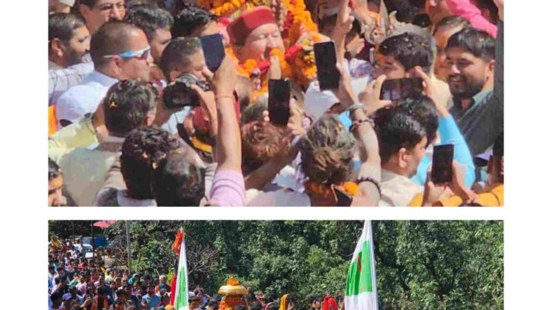 पंच केदार के चतुर्थ केदार रुद्रनाथ धाम के लिए रवाना हुई देव डोली, सोमवार को खुलेंगे कपाट
