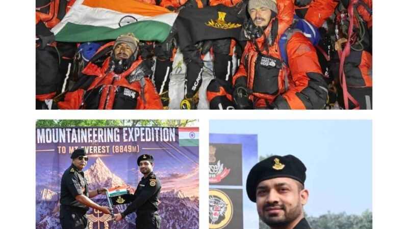 NSG के मेजर अखिलेश भट्ट के नेतृत्व में उत्तराखंड के वीरों ने एवरेस्ट पर फहराया तिरंगा