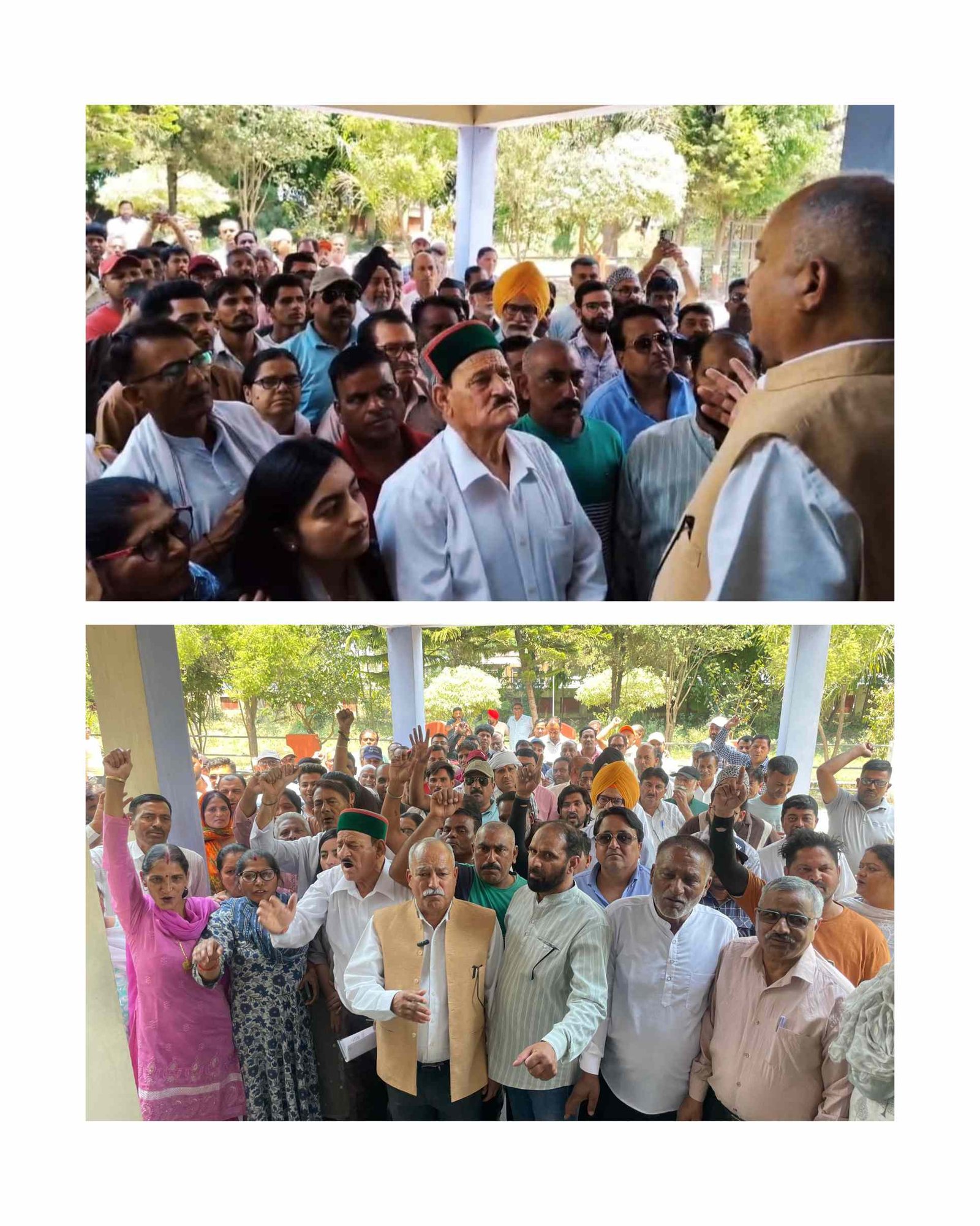 गंभीर बीमारियों में आयुष्मान राशि 20 लाख करने की मांग, जन संघर्ष मोर्चा ने तहसील का किया घेराव