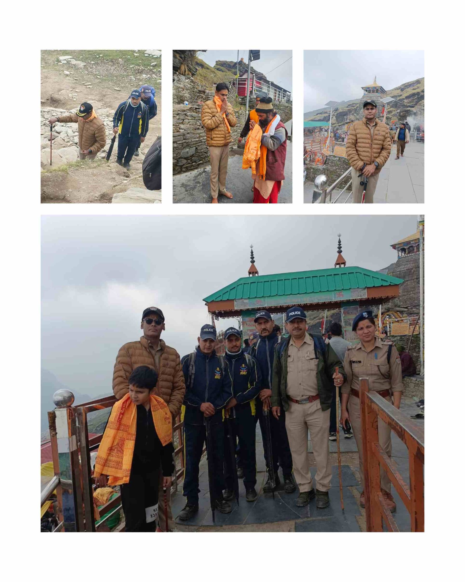 तृतीय केदार तुंगनाथ धाम यात्रा व्यवस्थाओं का एडीजी डॉ. वी. मुरुगेशन ने लिया जायजा, पुलिस को मुस्तैदी के निर्देश
