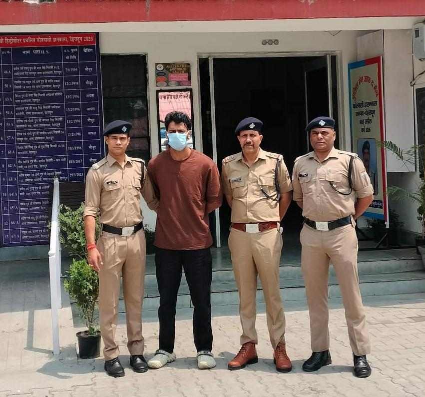 विक्रम शर्मा हत्याकांड में 1 लाख का इनामी आरोपी गिरफ्तार, देहरादून पुलिस और एसटीएफ की संयुक्त कार्रवाई