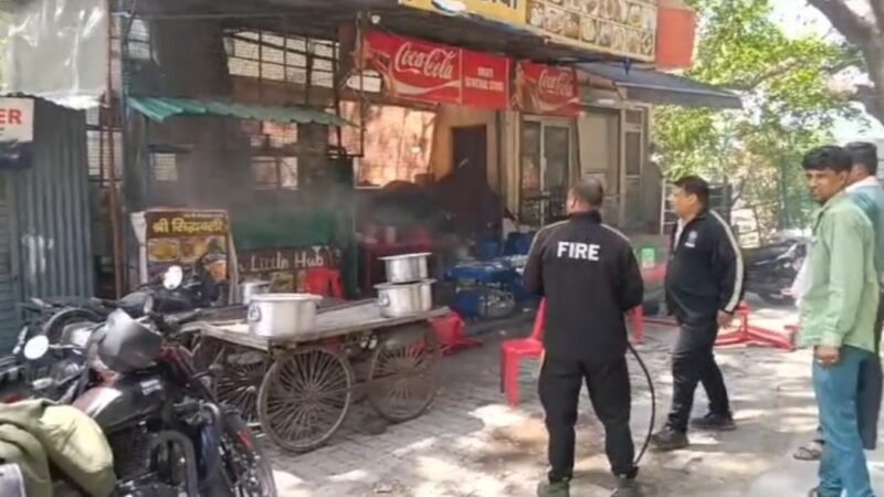टिहरी में ढाबे में लगी आग पर फायर सर्विस का त्वरित काबू, दो घायलों की बची जान