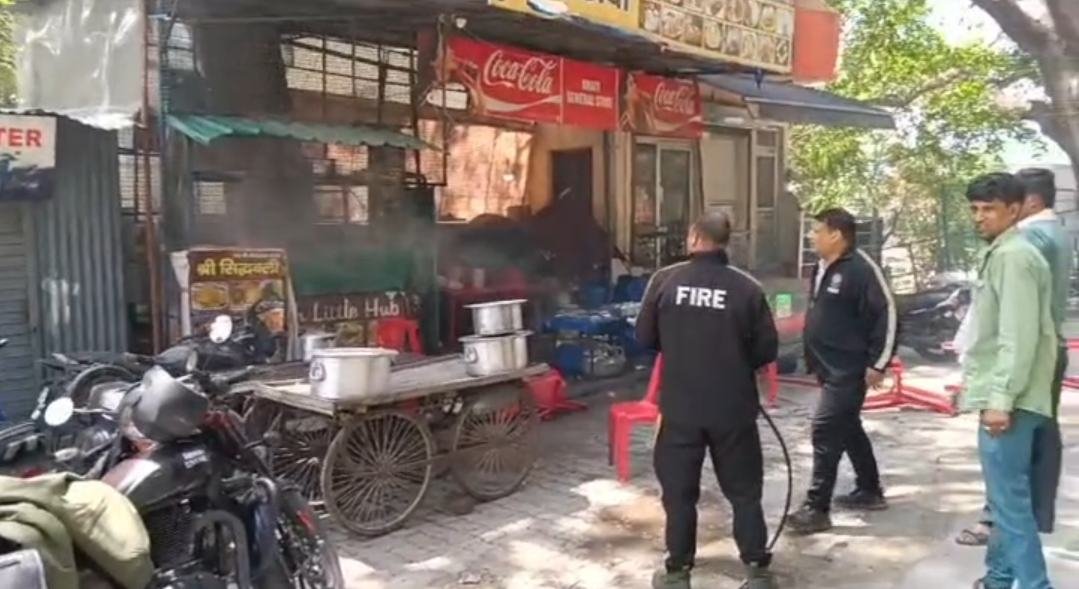 टिहरी में ढाबे में लगी आग पर फायर सर्विस का त्वरित काबू, दो घायलों की बची जान