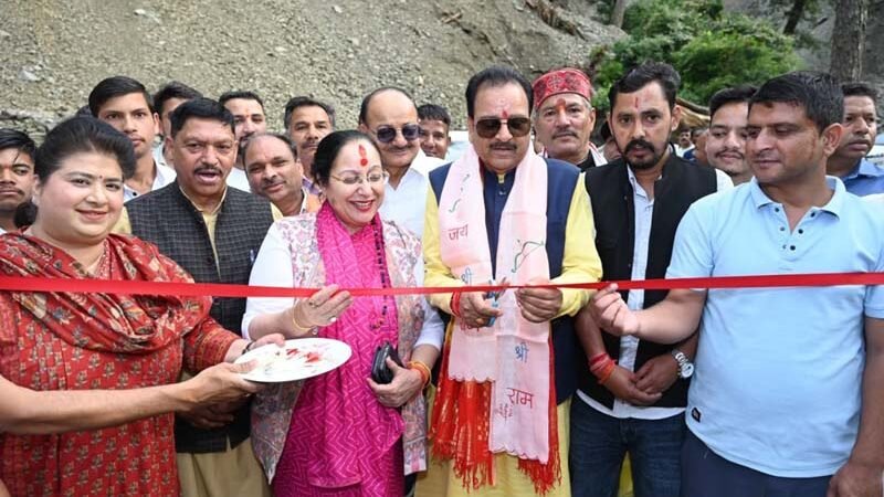 सांसद अजय भट्ट ने सेनिटोरियम-रातीघाट (कैंची) बायपास का किया शुभारंभ, कैंचीधाम के जाम से मिलेगी राहत