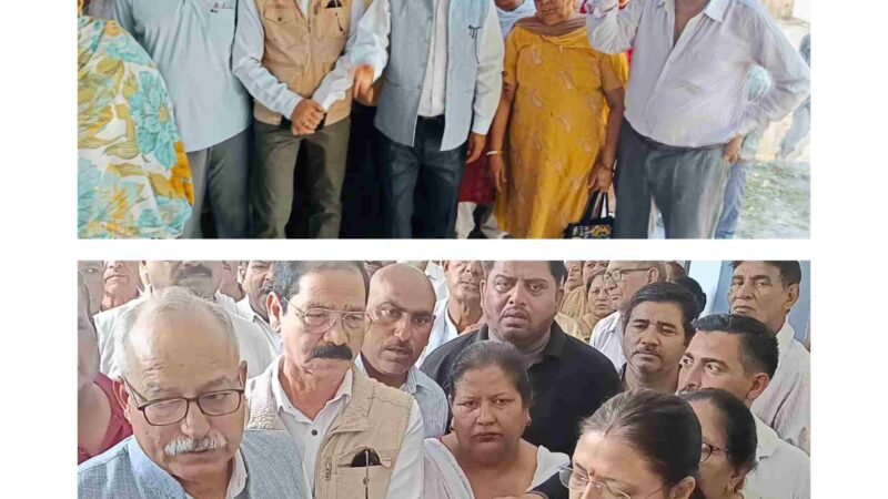 प्राइवेट आउटसोर्सिंग एजेंसियों द्वारा कार्मिकों के शोषण के खिलाफ दहाडा मोर्चा