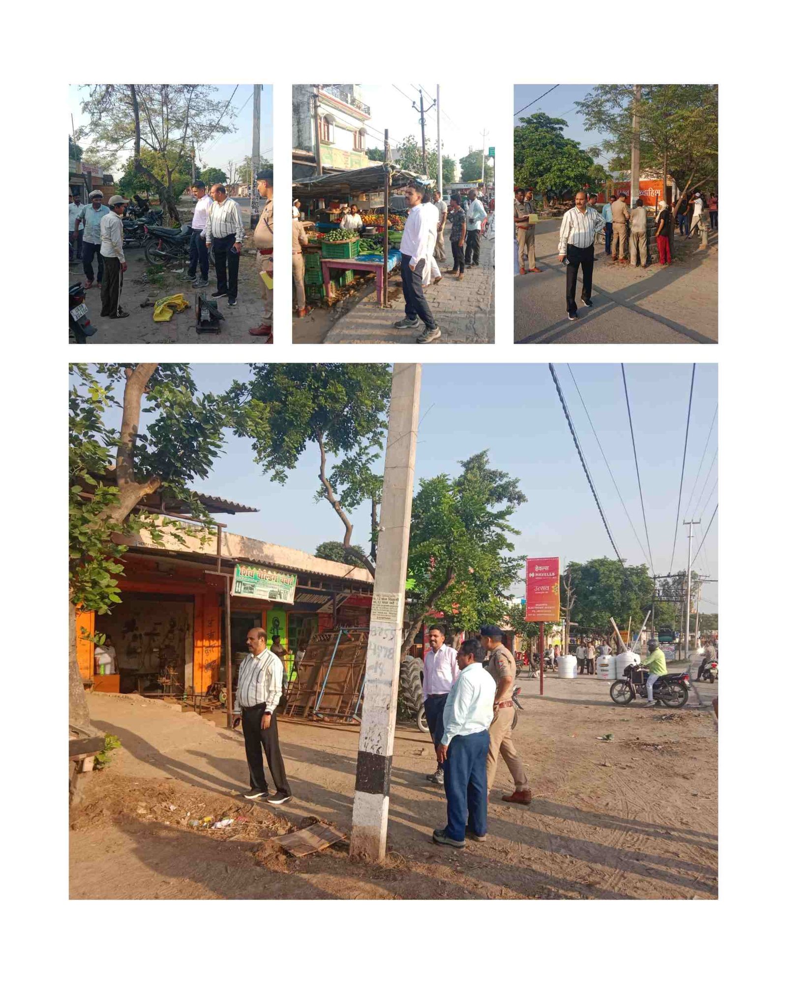 गोवर्धनपुर हाईवे से हटाया गया अतिक्रमण, 35 से अधिक कब्जों पर चला प्रशासन का बुलडोजर