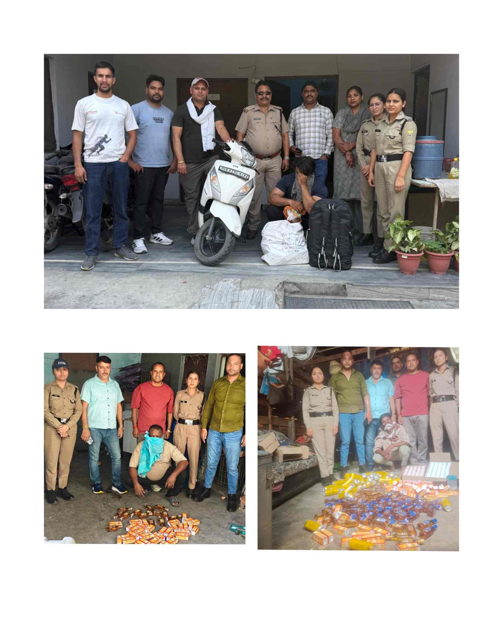 ऋषिकेश में आबकारी विभाग की बड़ी कार्रवाई, 12 पेटी अवैध शराब बरामद, 4 तस्कर गिरफ्तार
