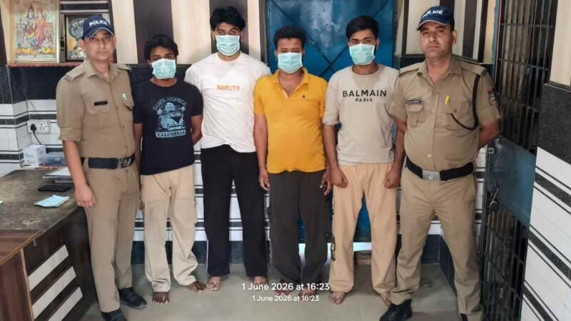 कांवड़ यात्री को गोली मारने की घटना का हरिद्वार पुलिस ने किया खुलासा, चार आरोपी हिरासत में