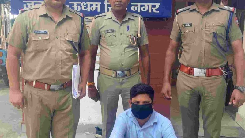 रुद्रपुर में युवक की जीभ काटने वाला मुख्य आरोपी गिरफ्तार