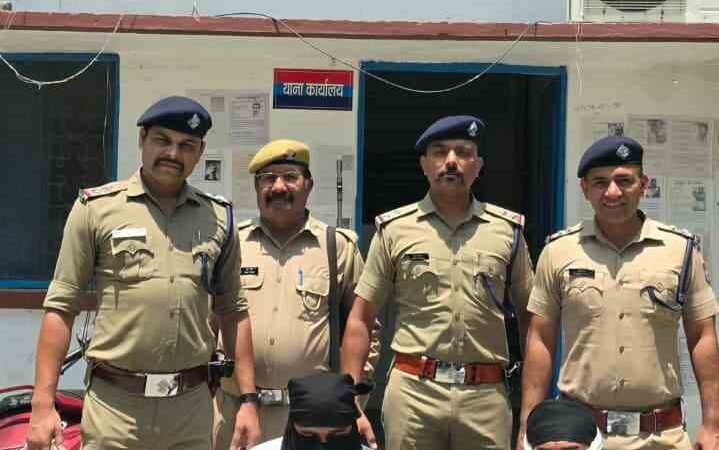 पिस्टल के दम पर दहशत फैलाने वाले मुख्य आरोपी समेत दो गिरफ्तार,