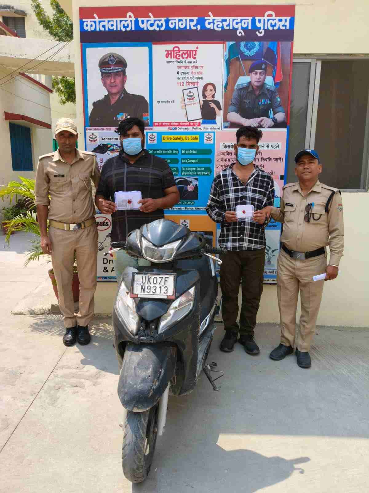 पटेलनगर चोरी कांड का खुलासा, 6 लाख की ज्वैलरी सहित दो शातिर चोर गिरफ्तार