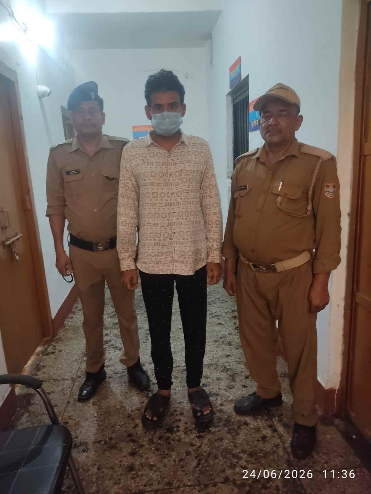 धर्म के नाम पर नफरत फैलाने और जान से मारने की धमकी देने वाला महाराष्ट्र का आरोपी गिरफ्तार