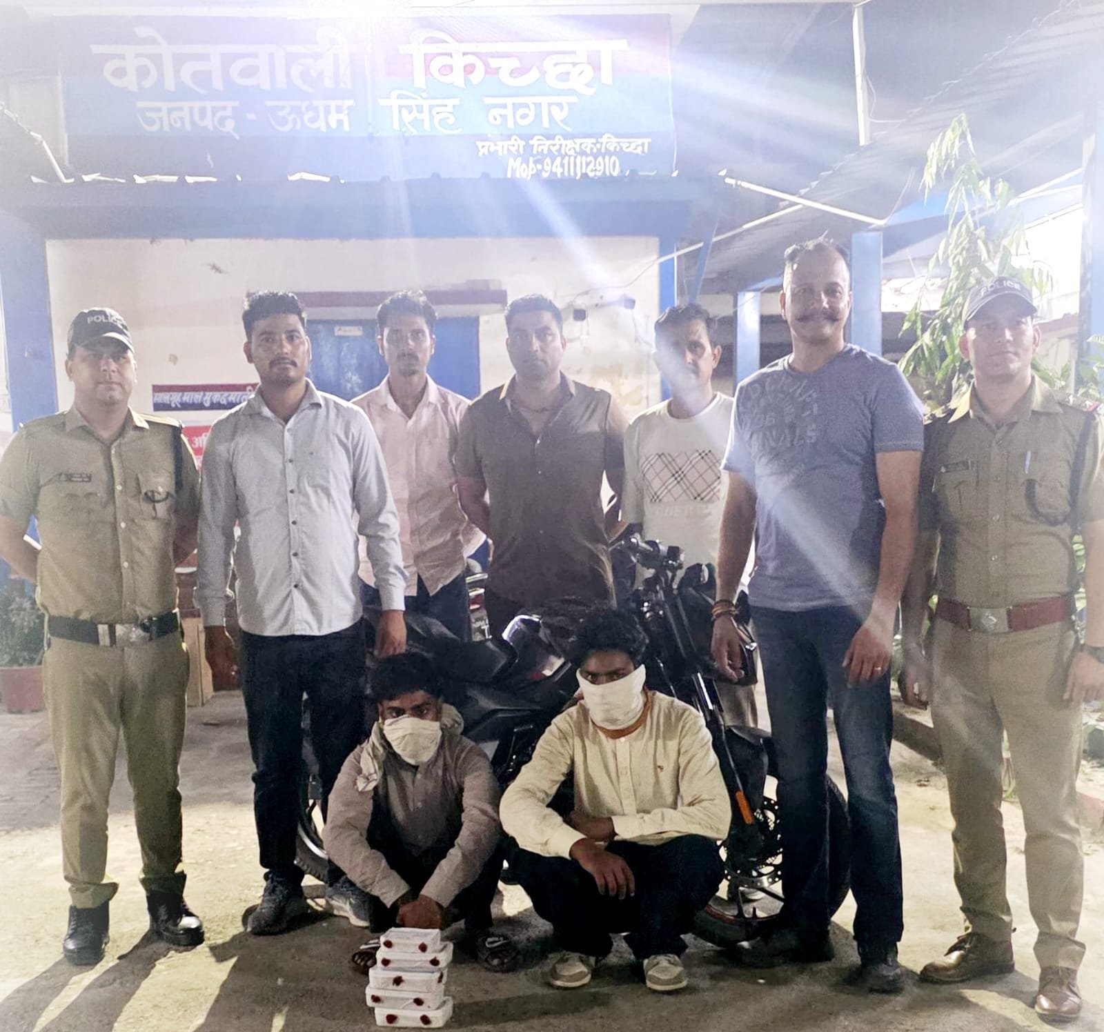 ऊधमसिंहनगर पुलिस का नशा तस्करों पर बड़ा प्रहार, 16 लाख की स्मैक के साथ दो तस्कर गिरफ्तार