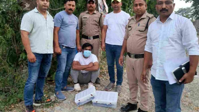 SOG और चोरगलिया पुलिस ने हथियारों का जखीरा पकड़ा, अंतरजनपदीय तस्कर गिरफ्तार