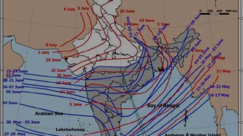 उत्तराखण्ड में मानसून की दस्तक जल्द, 27-30 जून के बीच कई क्षेत्रों में भारी बारिश की चेतावनी