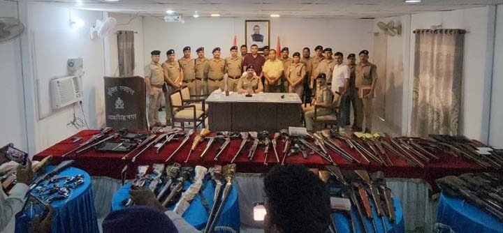 संदिग्ध शस्त्र लाइसेंसों पर ऊधम सिंह नगर पुलिस का बड़ा एक्शन, 94 लाइसेंस कब्जे में, 119 हथियार जमा