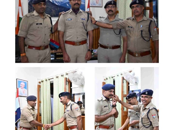 नैनीताल पुलिस में पदोन्नति की खुशियां, अमित कुमार सैनी बने अपर पुलिस अधीक्षक, सुनील बिष्ट इंस्पेक्टर पद पर पदोन्नत