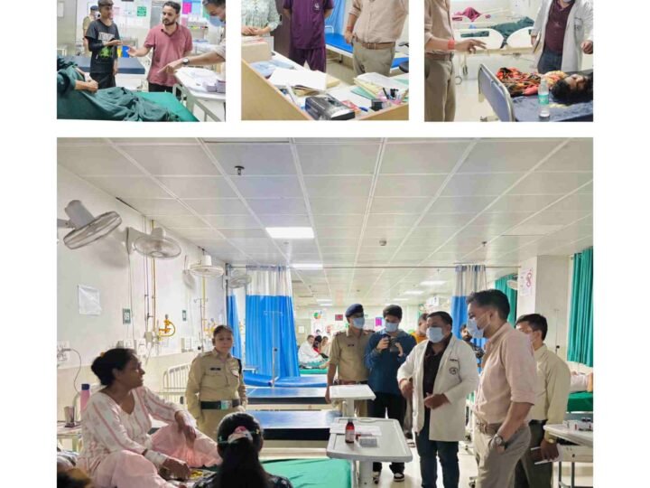 कोरोनेशन अस्पताल की बदहाल व्यवस्था पर डीएम का सख्त एक्शन, औचक निरीक्षण में मिलीं गंभीर खामियां