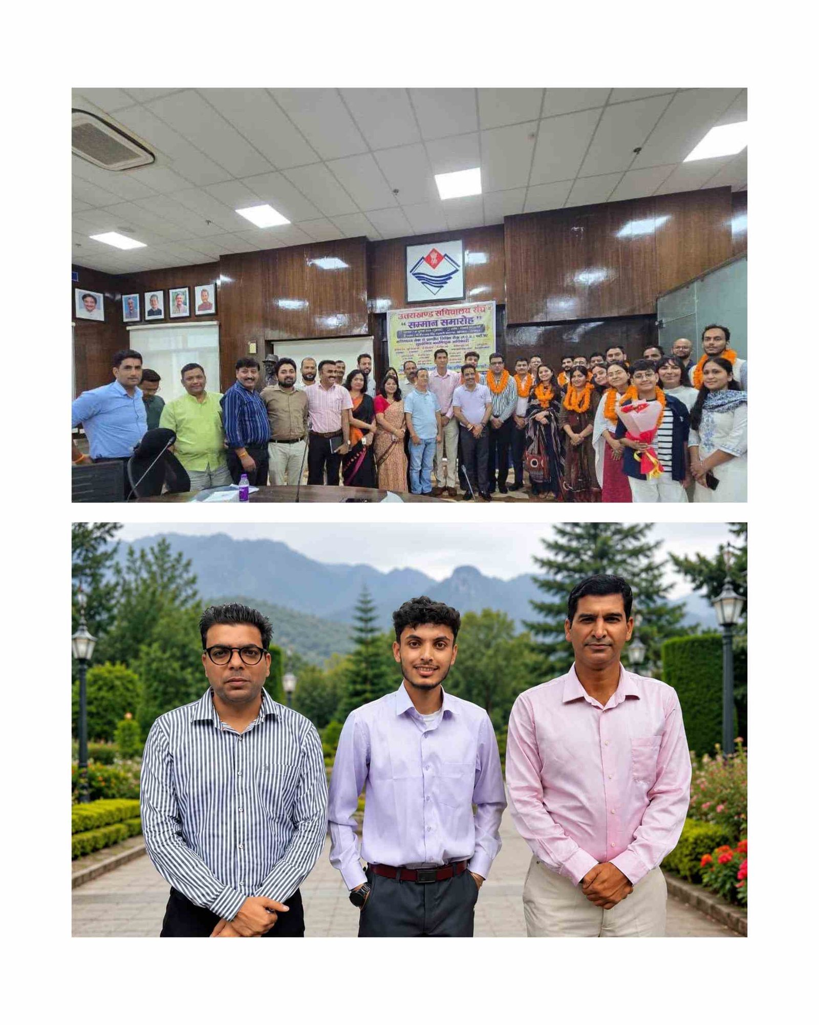 पीसीएस परीक्षा में चयनित सचिवालय अधिकारियों का भव्य सम्मान, उत्तराखण्ड सचिवालय संघ ने किया अभिनंदन