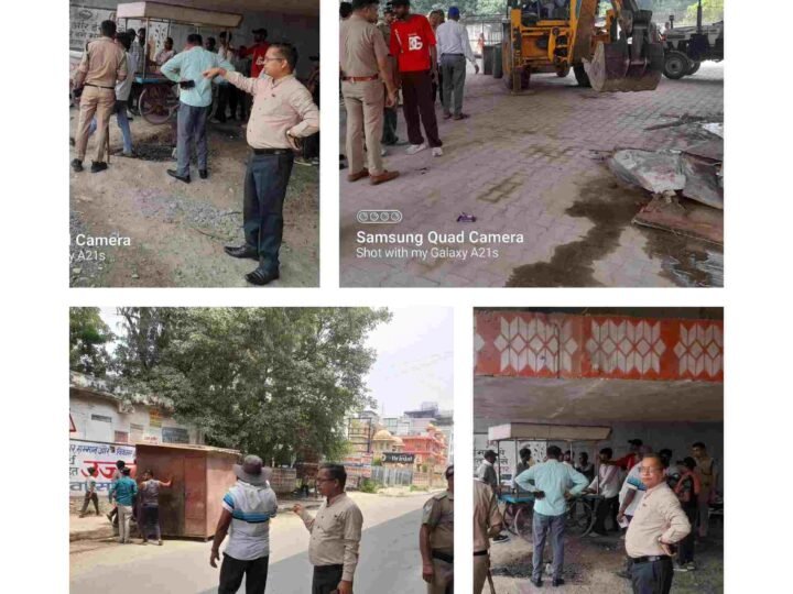 नगर मजिस्ट्रेट हरगिरि के नेतृत्व में कांवड़ मार्ग से हटाए गए 30 अवैध अतिक्रमण, मेले की तैयारियों को मिली रफ्तार