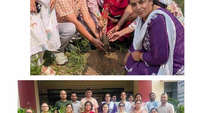 हरेला पर राजकीय महाविद्यालय थत्यूड़ में पौधारोपण, पर्यावरण संरक्षण का लिया संकल्प
