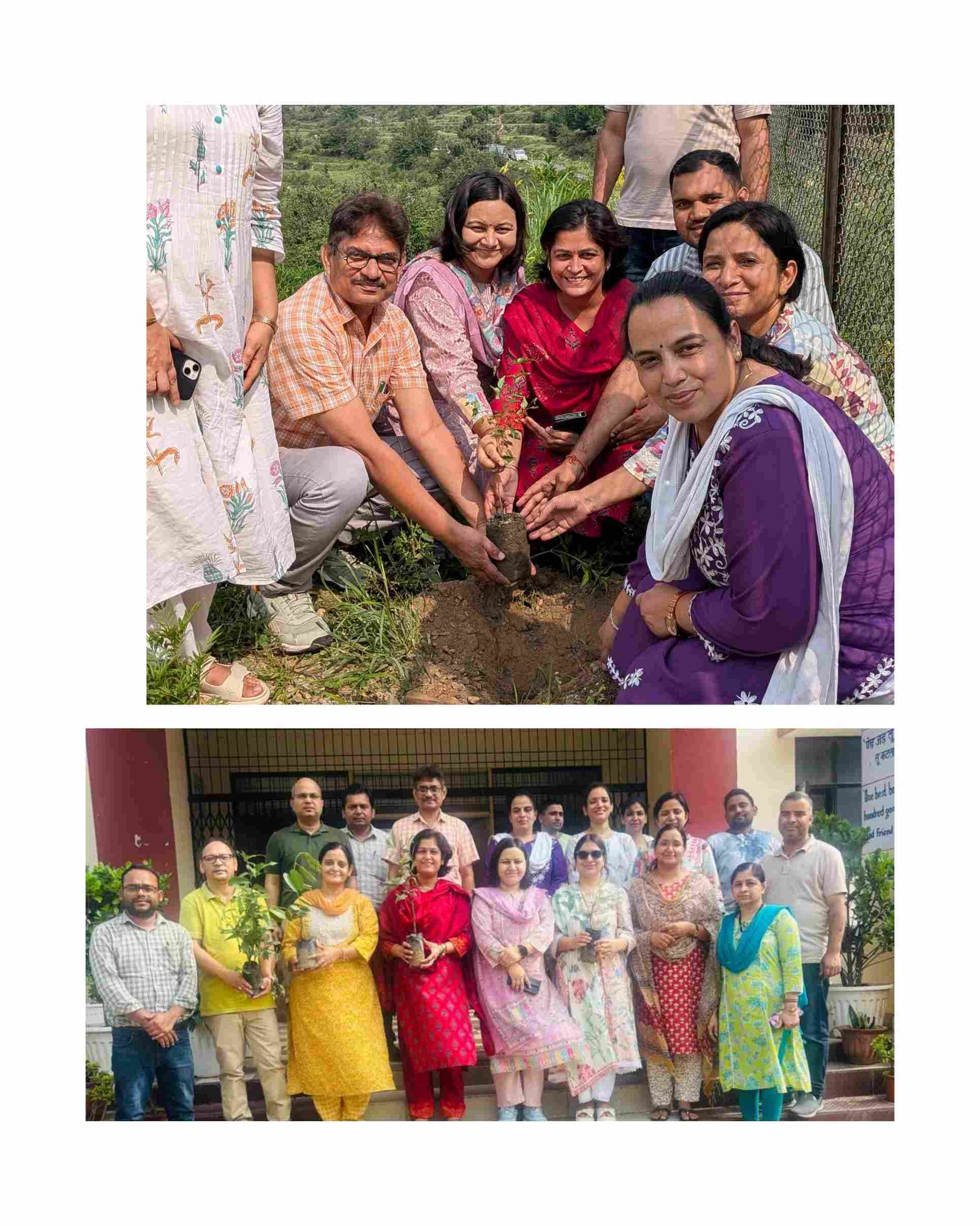 हरेला पर राजकीय महाविद्यालय थत्यूड़ में पौधारोपण, पर्यावरण संरक्षण का लिया संकल्प