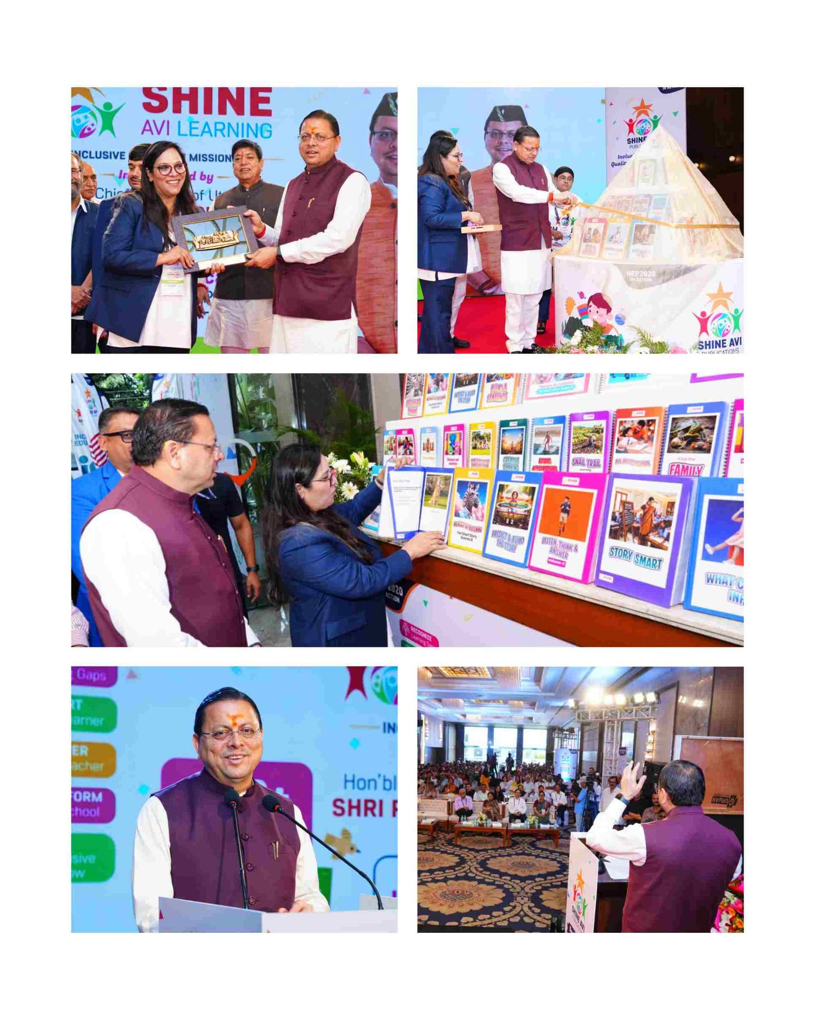 मुख्यमंत्री धामी ने ‘समावेशी शिक्षा मिशन-2030’ का किया शुभारंभ, विशेष बच्चों के लिए विजुअल लर्निंग सामग्री का विमोचन