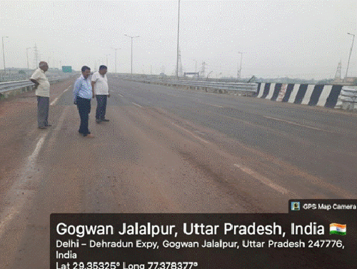 दिल्ली-देहरादून एक्सप्रेसवे पर सड़क धंसने की वजह आई सामने, NHAI ने भारी बारिश और जल निकासी में बाधा को बताया कारण