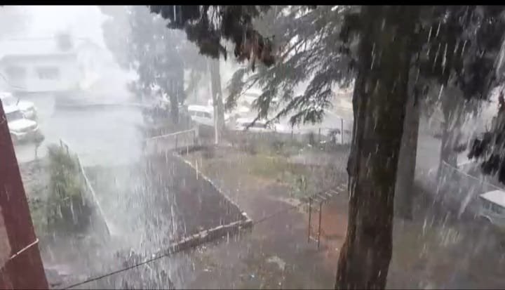बारिश और कोहरे की चादर में लिपटा नैनीताल, जनजीवन प्रभावित
