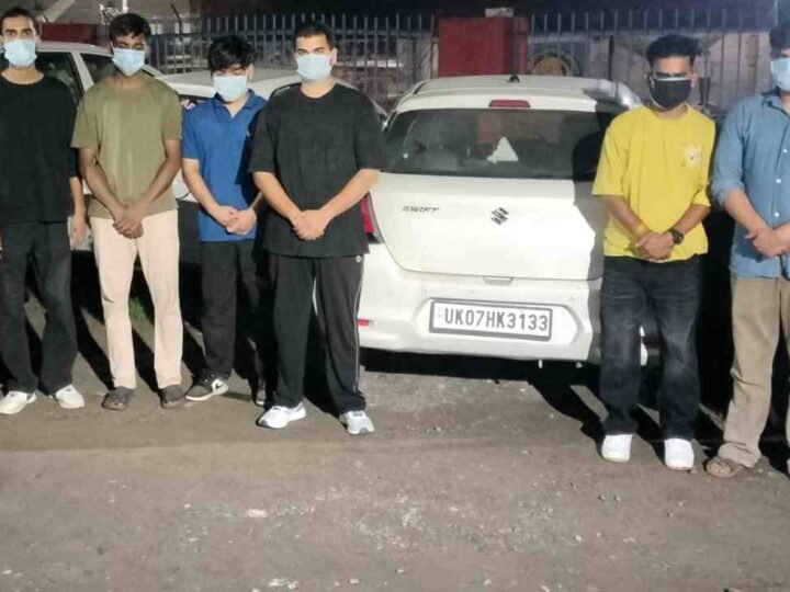 राजपुर रोड पर हुड़दंग पड़ा भारी, वायरल वीडियो के आधार पर दून पुलिस ने 6 युवकों पर की कार्रवाई