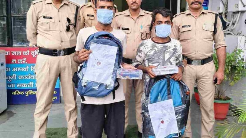 नेहरू कॉलोनी में दिन-दहाड़े रेकी, रात में चोरी करने वाला गैंग बेनकाब, दो गैंगस्टर गिरफ्तार