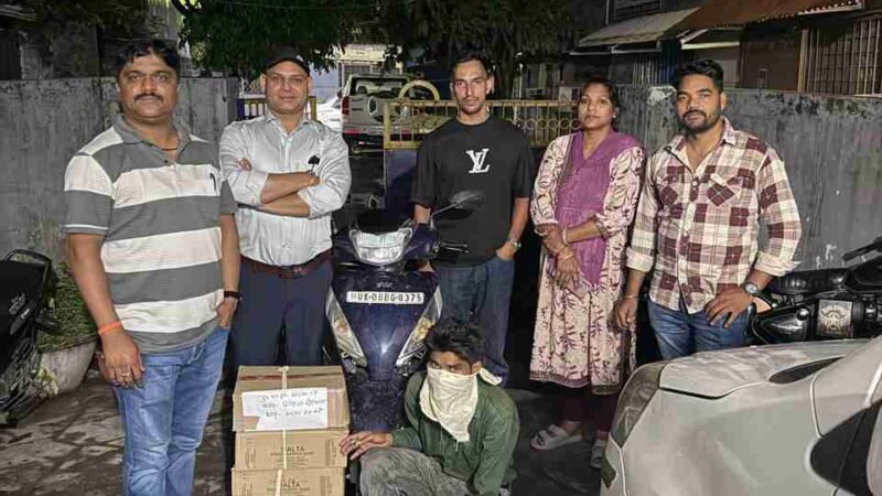 ऋषिकेश में आबकारी विभाग की कार्रवाई, कार से 5 पेटी अवैध देशी शराब बरामद, तस्कर गिरफ्तार