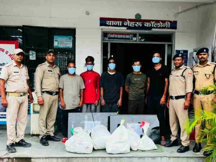पैनेसिया अस्पताल चोरी का खुलासा, दून पुलिस ने 5 नशेड़ी चोरों को दबोचा; ₹3 लाख का सामान बरामद