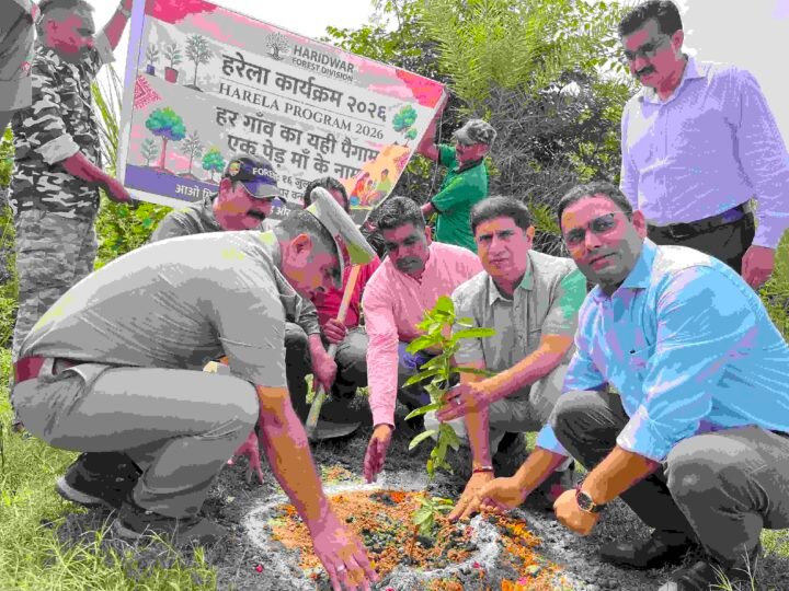 हरेला पर कैबिनेट मंत्री प्रदीप बत्रा ने किया पौधारोपण, ‘एक पेड़ माँ के नाम’ अभियान से जुड़ने का किया आह्वान