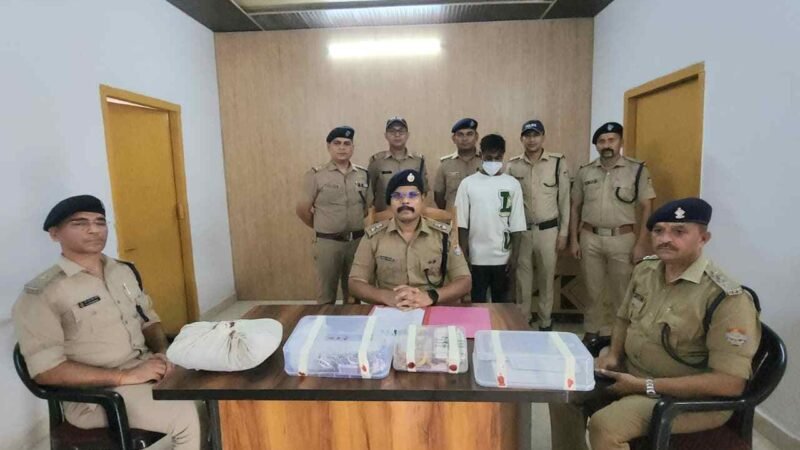 पंतनगर में लाखों की चोरी का खुलासा, शातिर चोर गिरफ्तार; 160 ग्राम सोना, 1 किलो चांदी और चोरी की बाइक बरामद