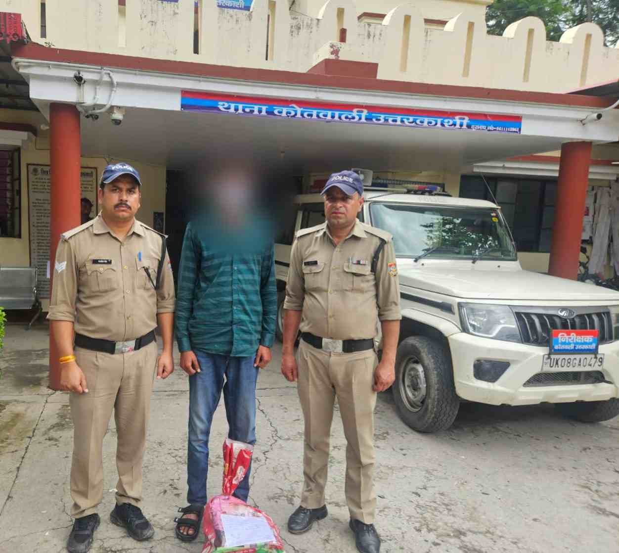 उत्तरकाशी पुलिस ने 24 घंटे में चोरी का किया खुलासा, मशीनों सहित एक आरोपी गिरफ्तार