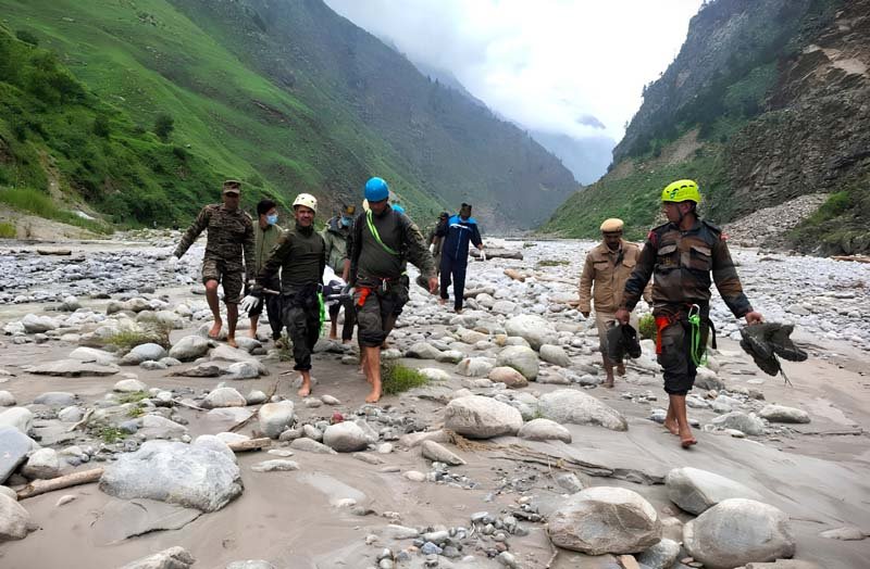 12 दिन की तलाश के बाद मिला लापता बीआरओ चालक हवलदार पंकज रुधौला का शव