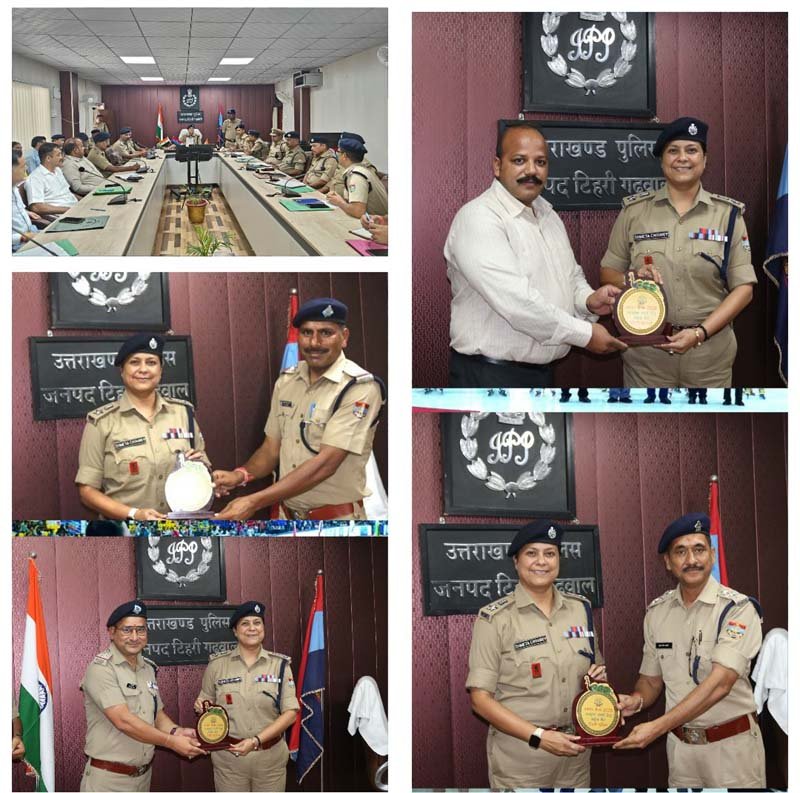 अपराध गोष्ठी में एसएसपी श्वेता चौबे का सख्त रुख, लापरवाही पर थाना प्रभारियों को फटकार,उत्कृष्ट कार्य के लिए 57 पुलिसकर्मी सम्मानित