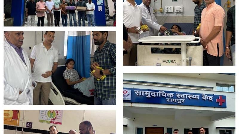 कोरोनेशन व रायपुर अस्पताल में मरीजों की सेवा के साथ मनाया सांसद माला राज्य लक्ष्मी शाह का जन्मदिवस