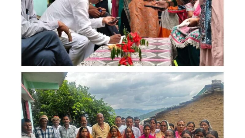 हर घर जल योजना ठप, ग्रामीणों को मीलों दूर से ढोना पड़ रहा पानी; भाजपा नेता हेम आर्य ने अधिकारियों को लगाई फटकार