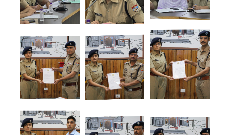 रुद्रप्रयाग में मासिक अपराध समीक्षा बैठक, 27 पुलिस अधिकारी-कर्मचारी सम्मानित